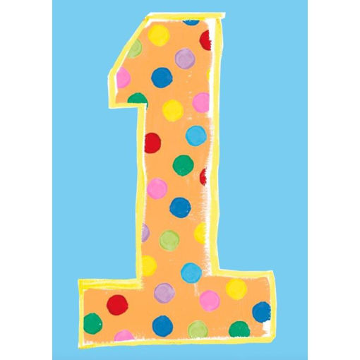 Picture of 1ST BIRTHDAY CARD